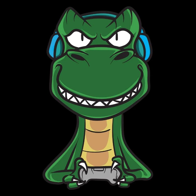 Console de jeu Gamer T-Rex