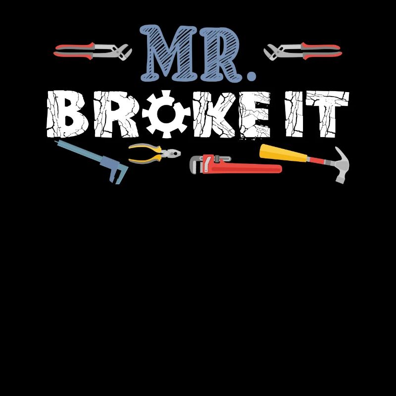 Mr Broke It Kid Mechanic Gift