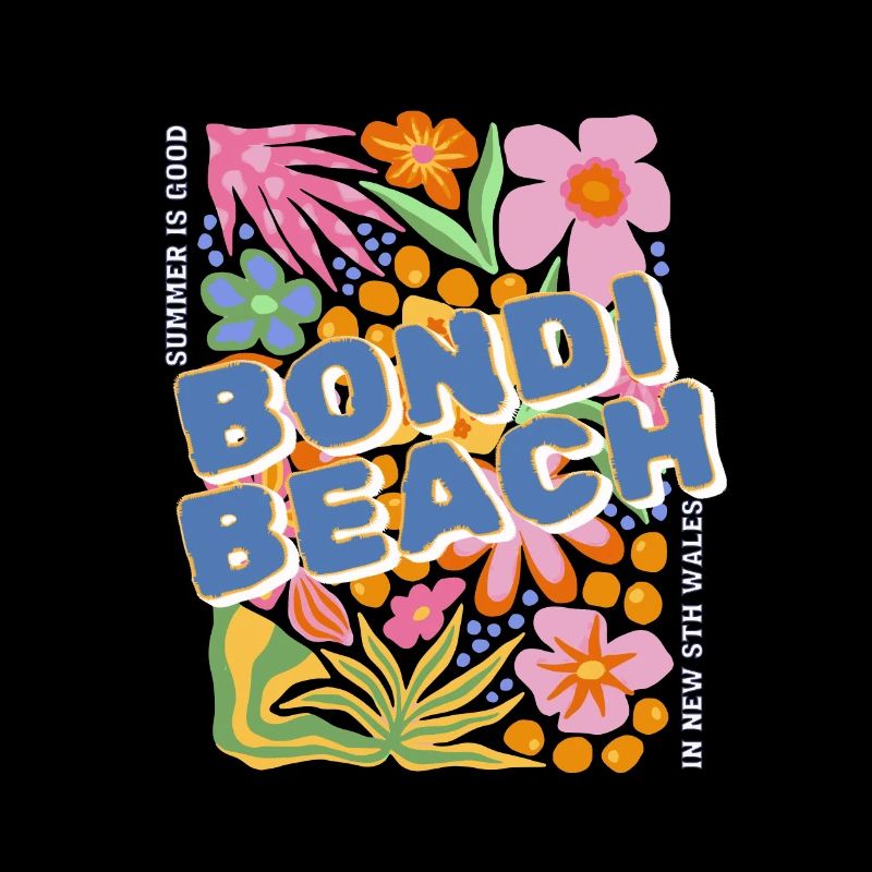 Bondi Beach summer is good in Australia