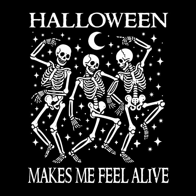 Funny Halloween Dancing Skeletons Pun costume