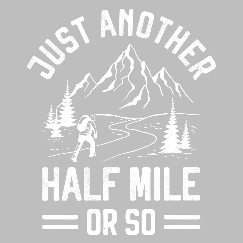 Nur noch eine halbe Meile oder so Trekking Mountain