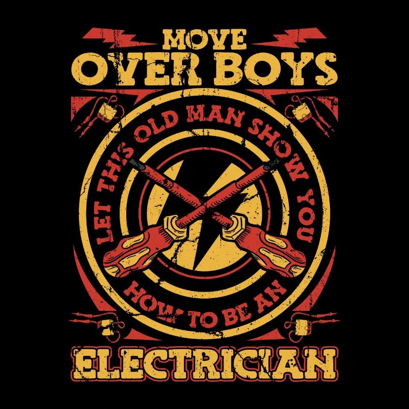 Electrician Electronics Technician Craftsman Profession Saying