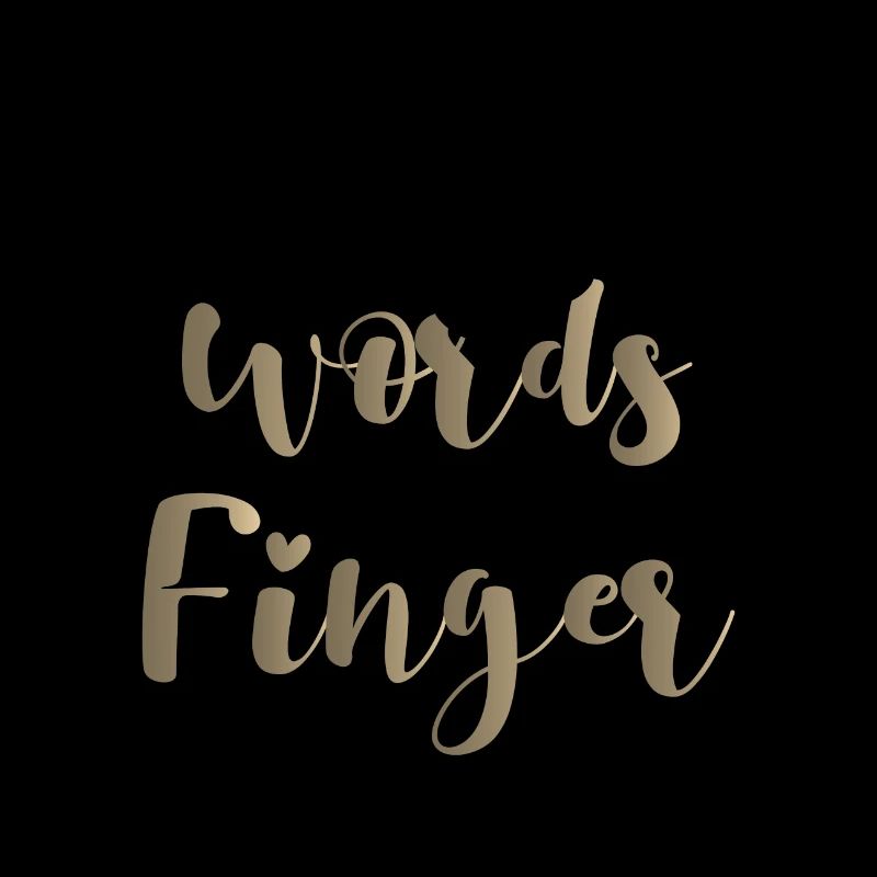 Sarcastic Two Words One Finger Sarcasm Gift Idea