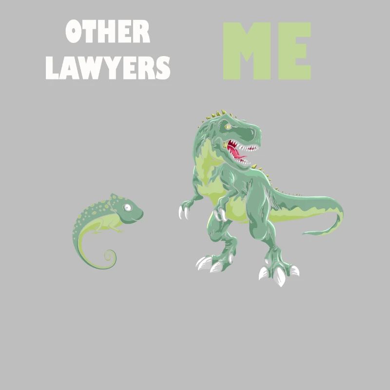 Andere Anwälte Me Lizard T-Rex