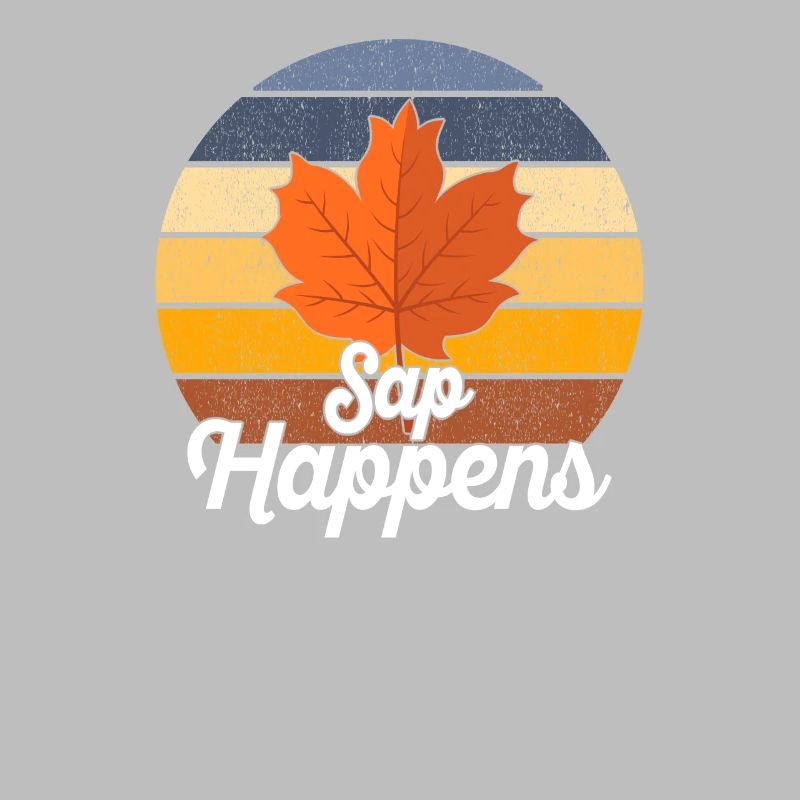 Maple Syrup Tree Tapping Funny Autumn Pancake