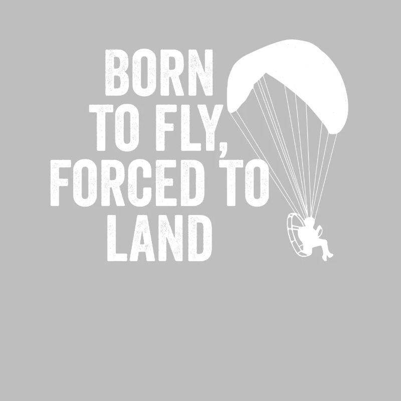 Born To Fly Forcé D’atterrir Paramoteur