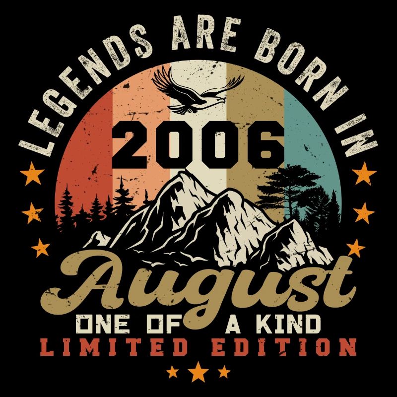 Legends were born in August 2006 August 2006