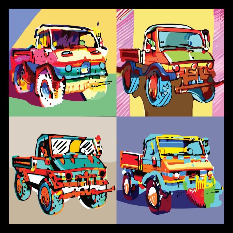 Unimog - Modern - Warhol - Universal Motorgerät