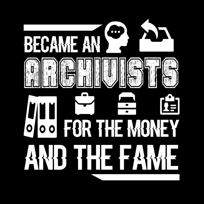 L'archiviste est devenu archiviste pour de l'argent