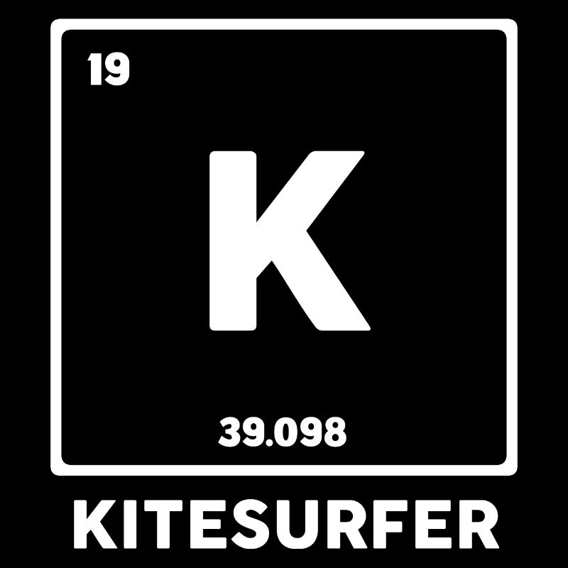 Kiteboarder Kite Surf Surfing Retro Vintage Kiten