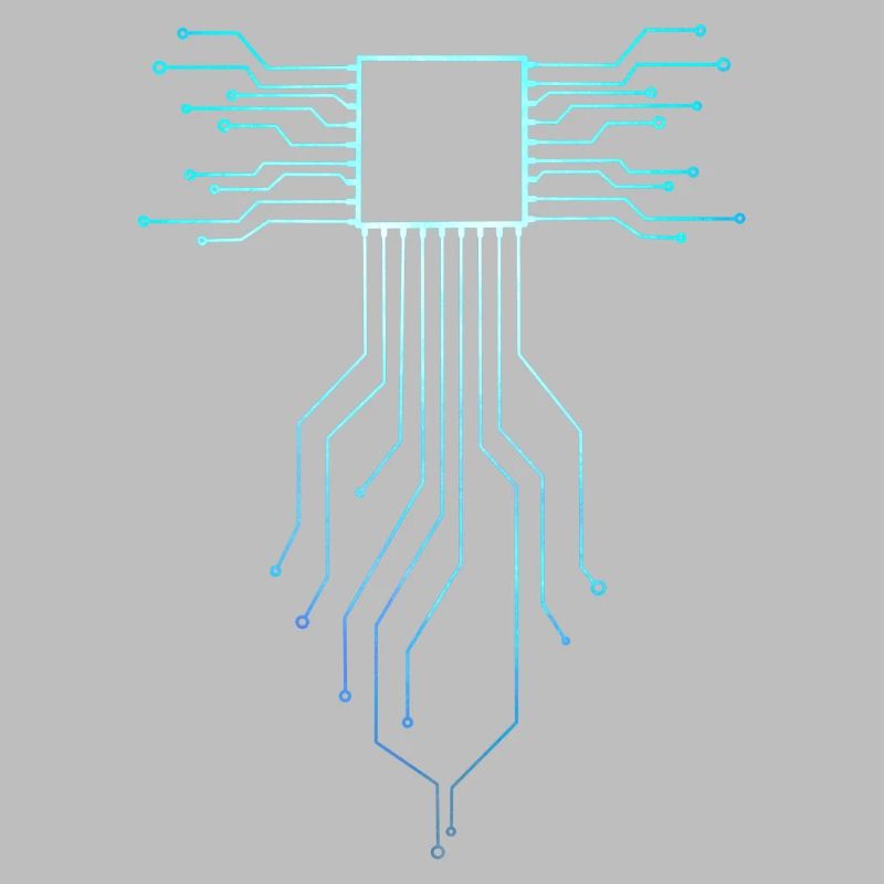 CPU PRINTED CIRCUIT BOARD