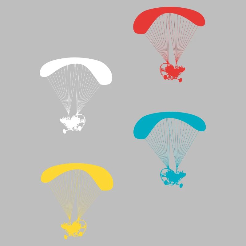 Motorized Paraglider Pilot