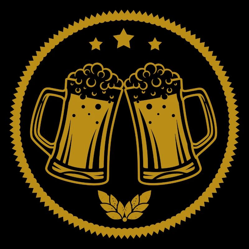 Bier - Beer / Bierkrug - Bierflasche Bierfass