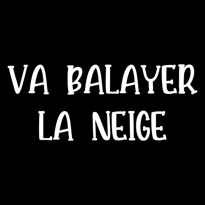 va balayer la neige
