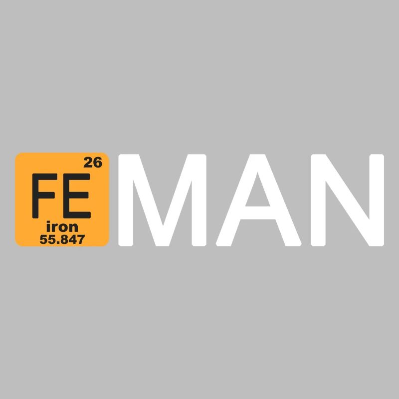 Fe Man Marathon Science Funny