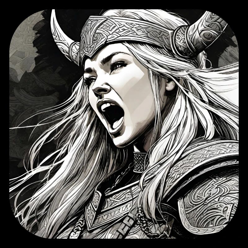 Fière Viking Germanin Shieldmaiden