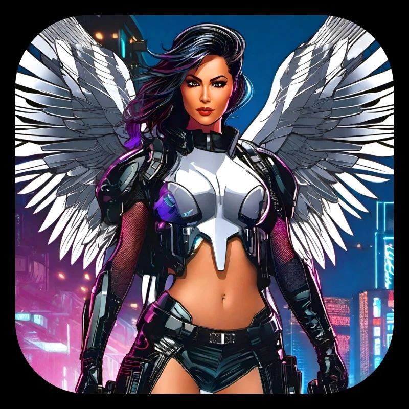 Cool Cybergoth Angel