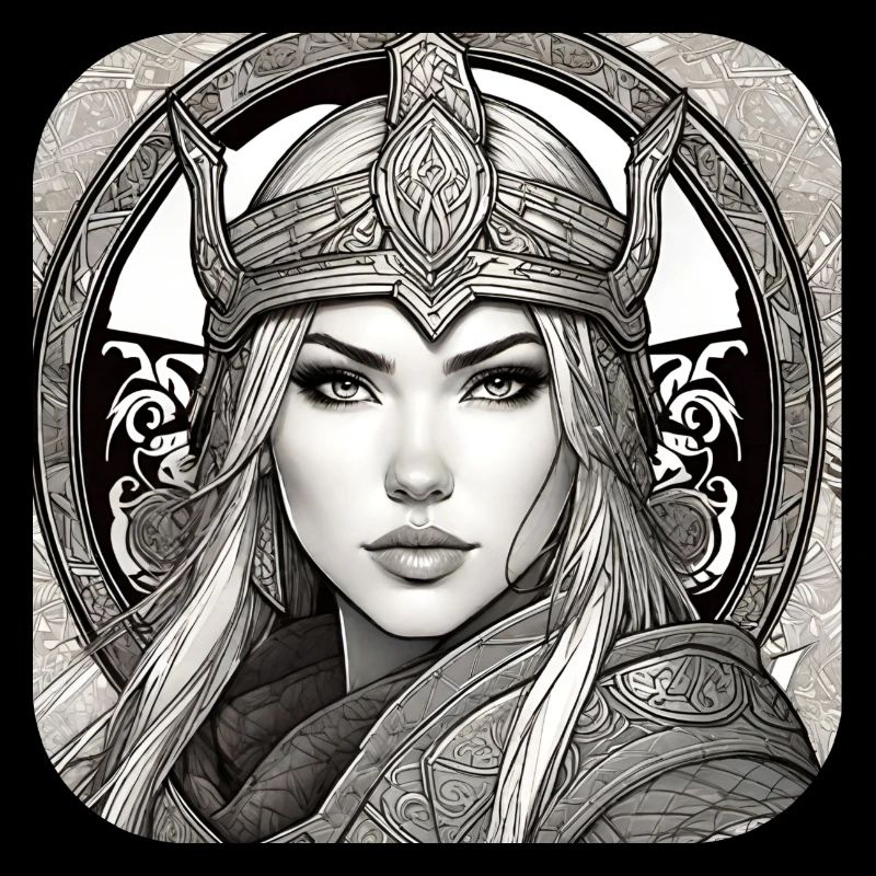 Fière Viking Germanin Shieldmaiden