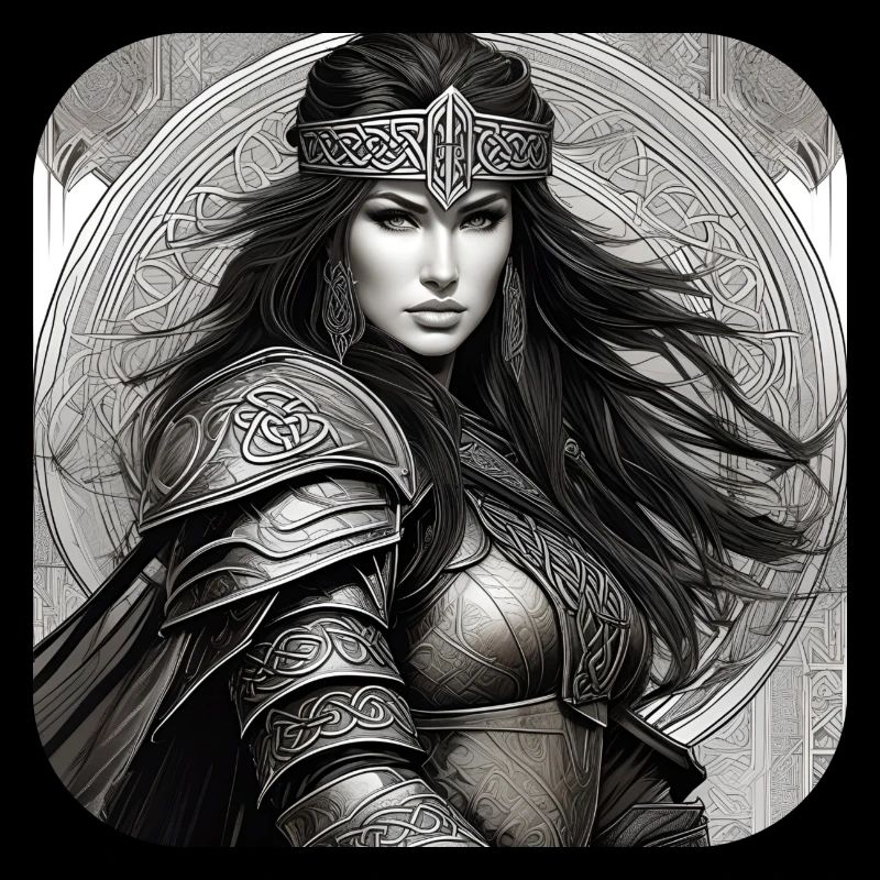 Fière Viking Germanin Shieldmaiden
