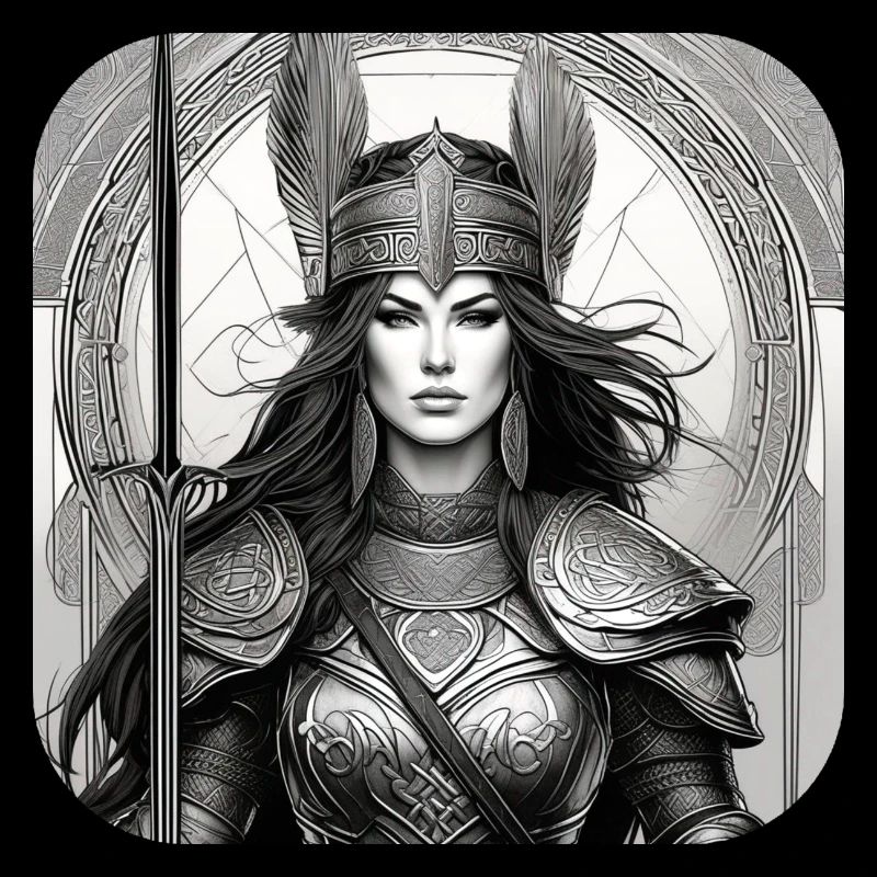 Fière Viking Germanin Shieldmaiden