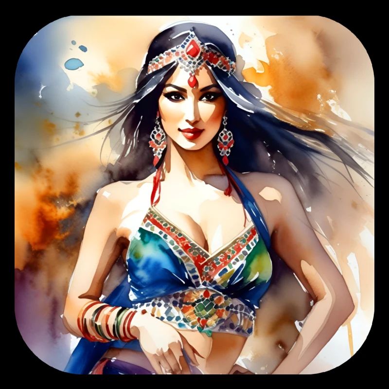 Danseuse orientale mystique