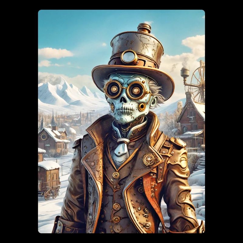 Steampunk Winterlandschaft Zombie 1.8