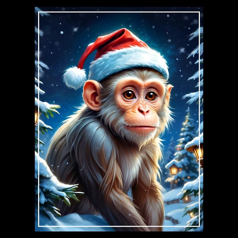 Winter Landscape Monkey 1.15