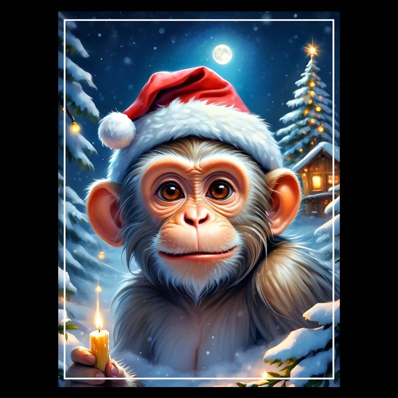 Winter Landscape Monkey 1.19