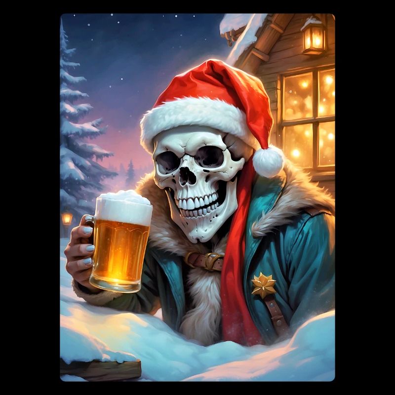 Weihnachten Skull Bier 1.1