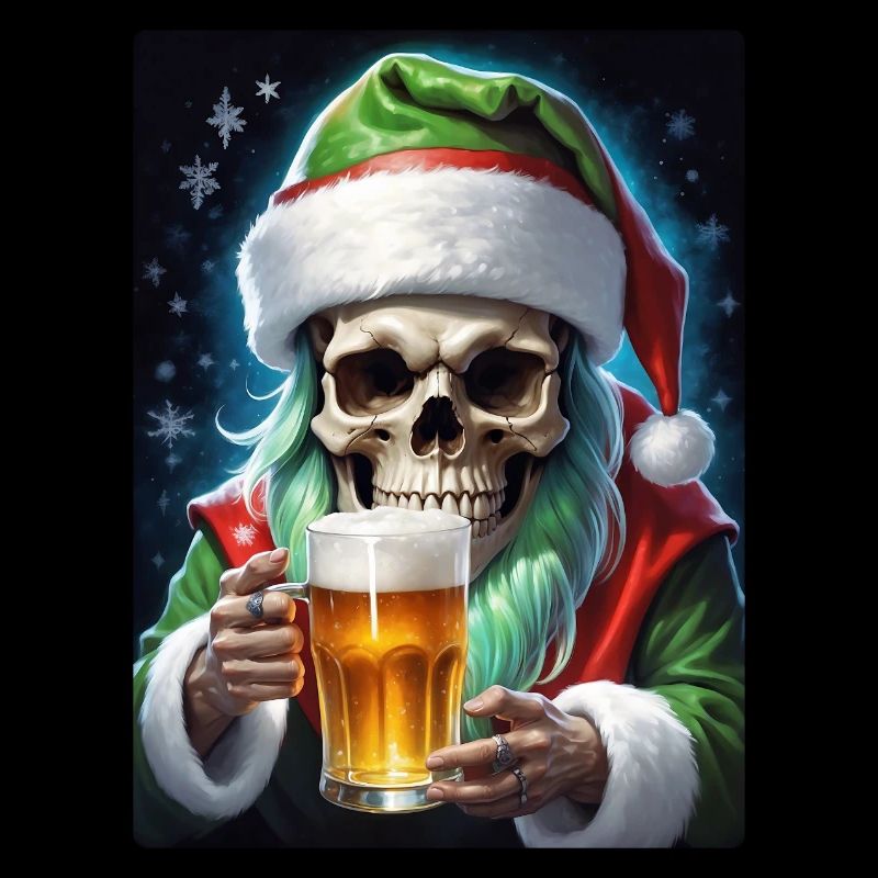 Christmas Skull Beer 1.4