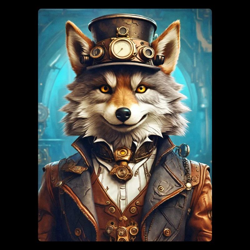 Steampunk Wolf 1.6