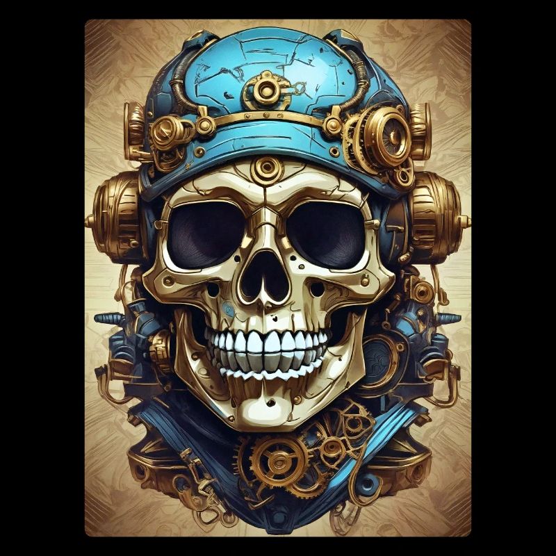 Crâne Steampunk 1.7