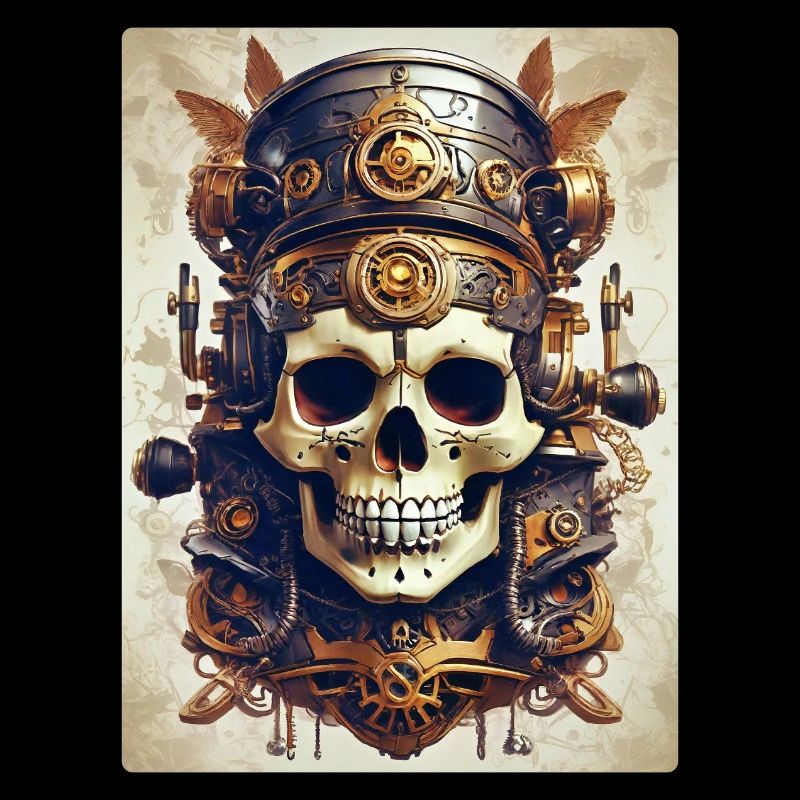 Steampunk Skull 1.4