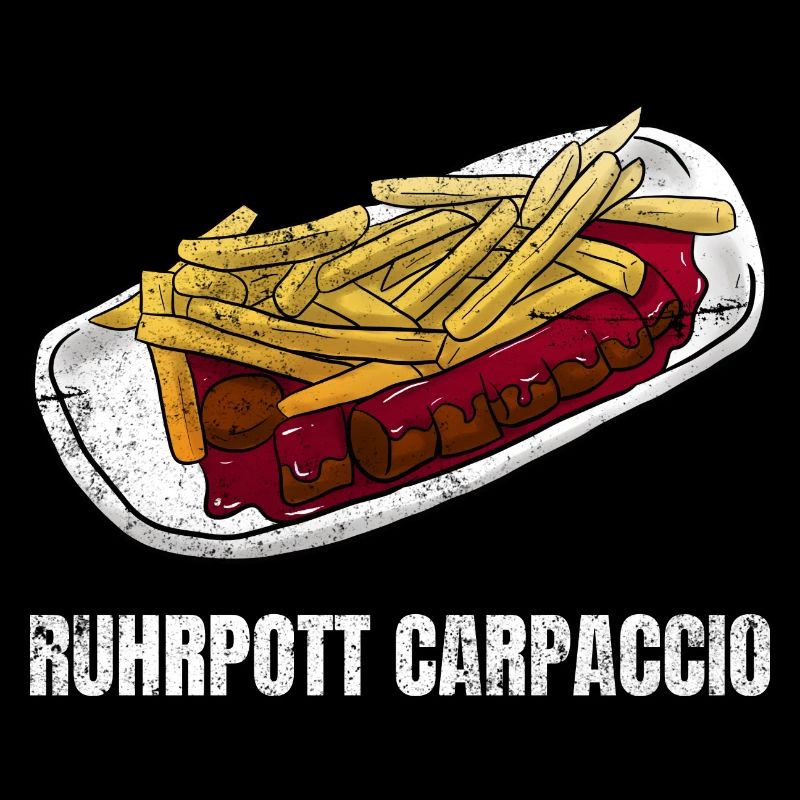 Ruhrpott Carpaccio Bratwurst Fan BBQ