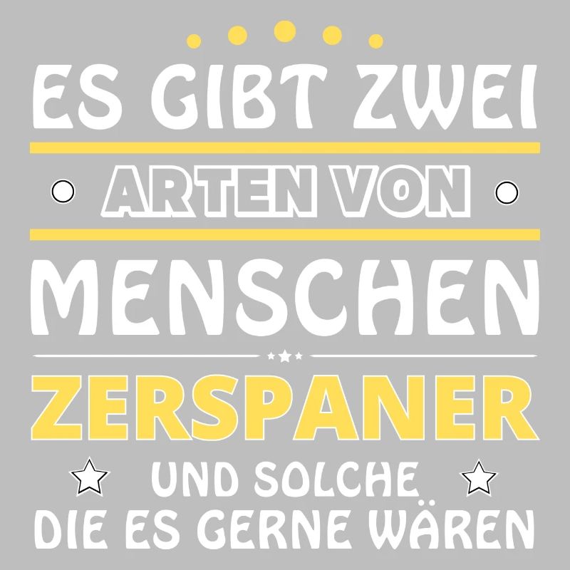 Zerspaner Geschenk - zwei Arten von... Design