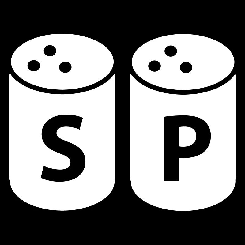 Salt and pepper! salt and pepper!