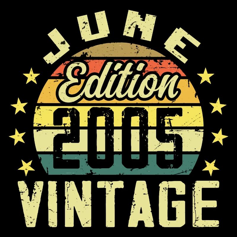 Juni 2005 Juni Retro Geburtstagsgeschenk Juni 2005