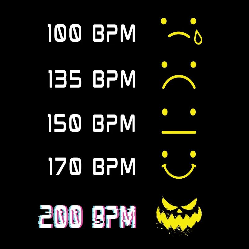 Musik Techno Rave Acid House EDM Hardstyle 200 BPM