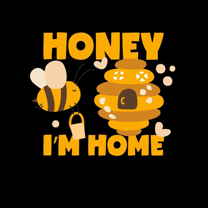 Honey bee is at home