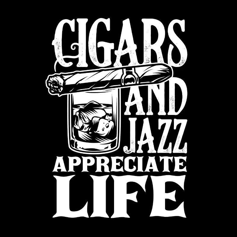 Zigarre Und Jazz Zigarrenraucher Geschenk