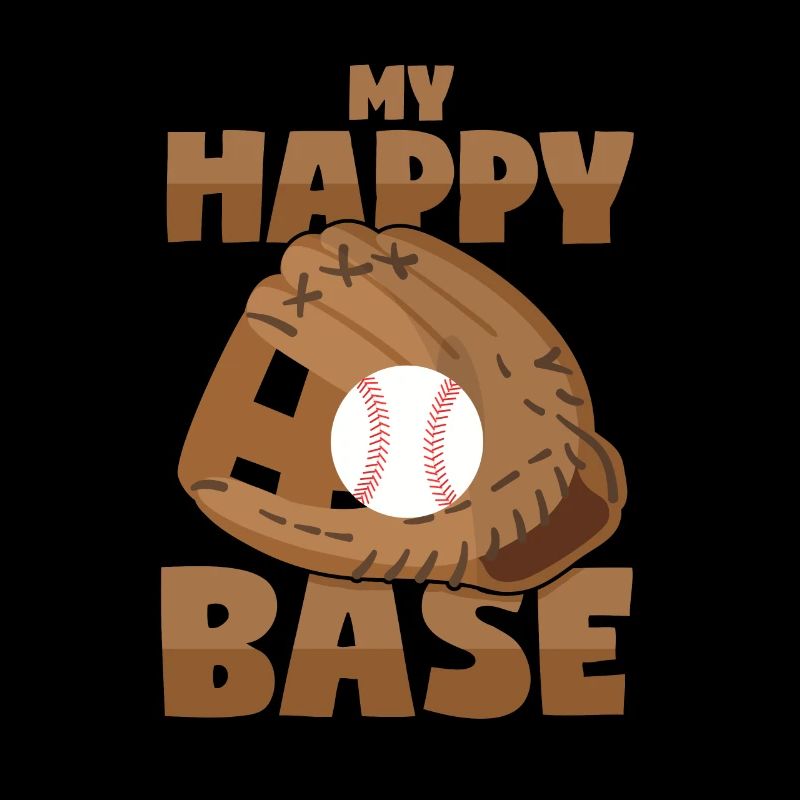 Baseball - Happy Place - Wortwitz