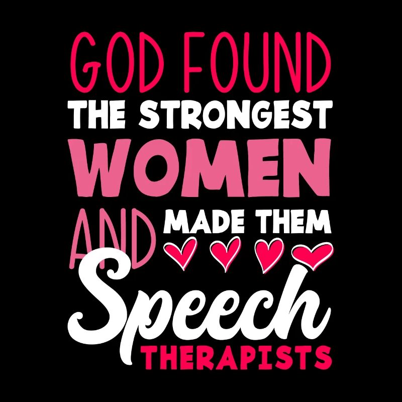 Speech therapist, speech therapist, speech therapist