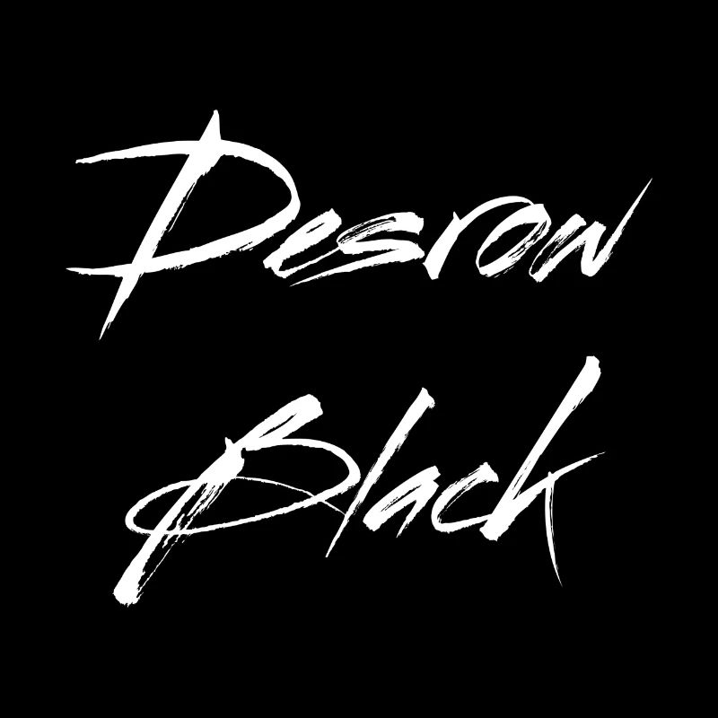 Desrow Black White on Black