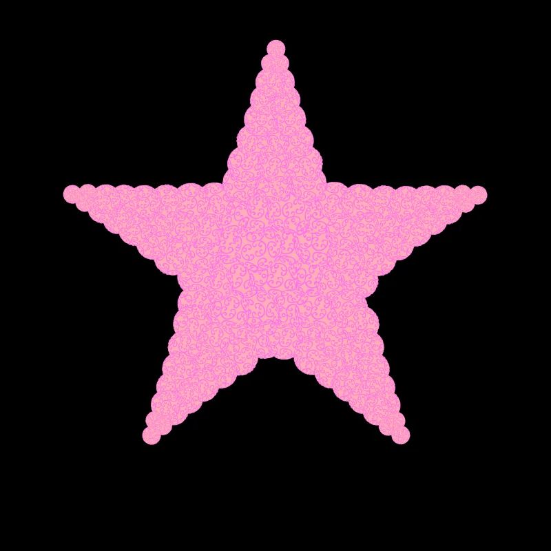 Weihnachten, Stern, Weihnachtskugeln, Pink
