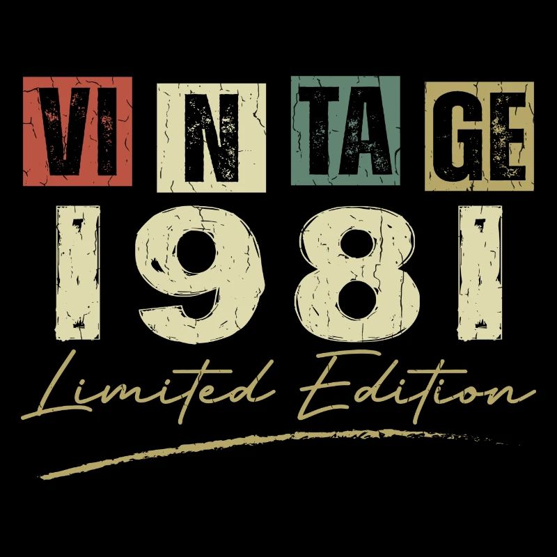 Vintage 1981 Original 1981 Anniversary Gift