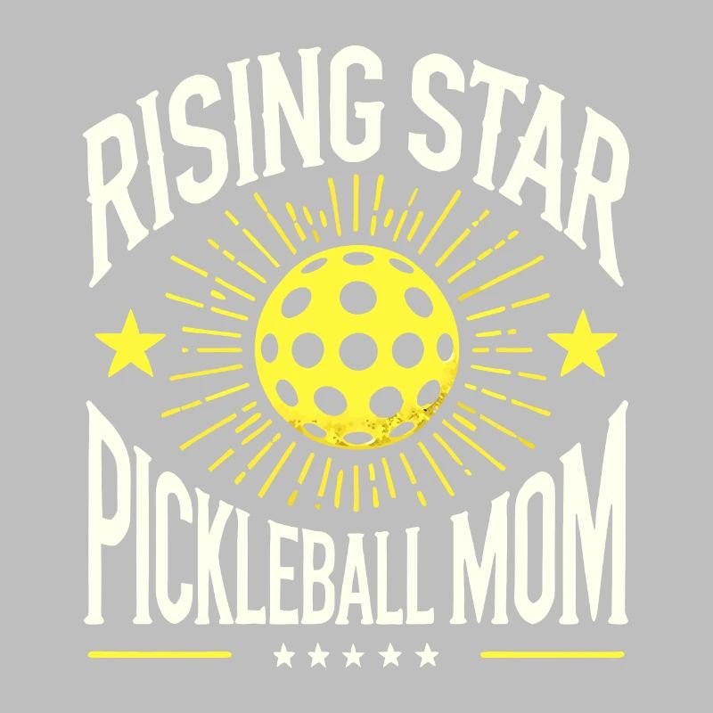 Pickleball Mama eines aufstrebenden Stars