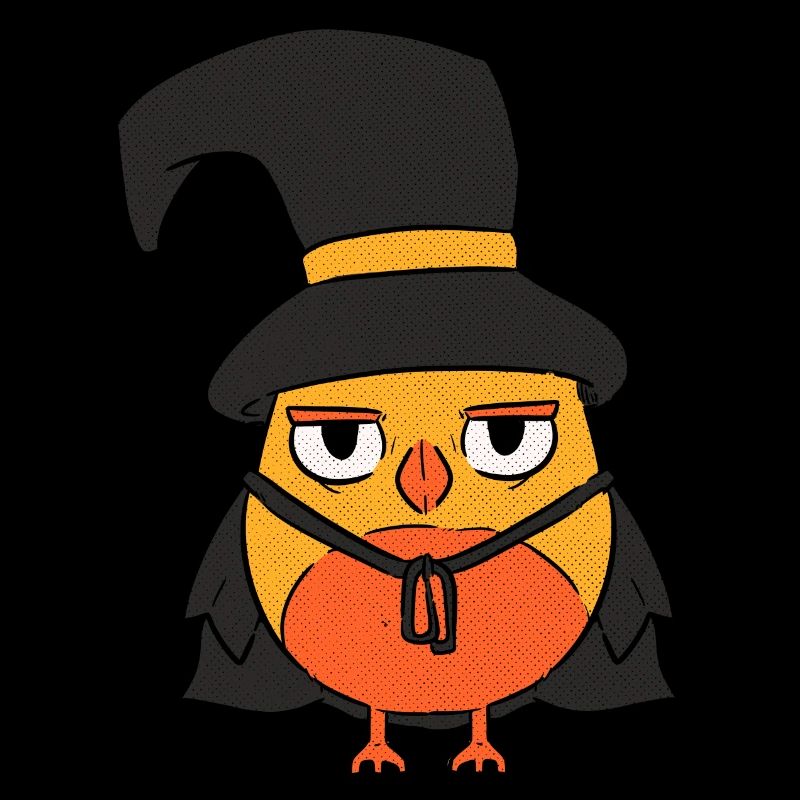 Sorcière de la chouette Halloween