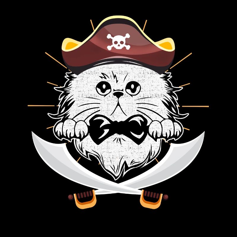 Chat pirate bébé pirate