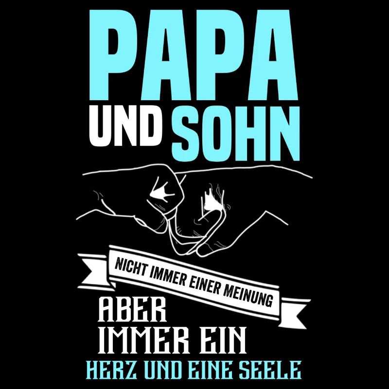 Papa und Sohn ..