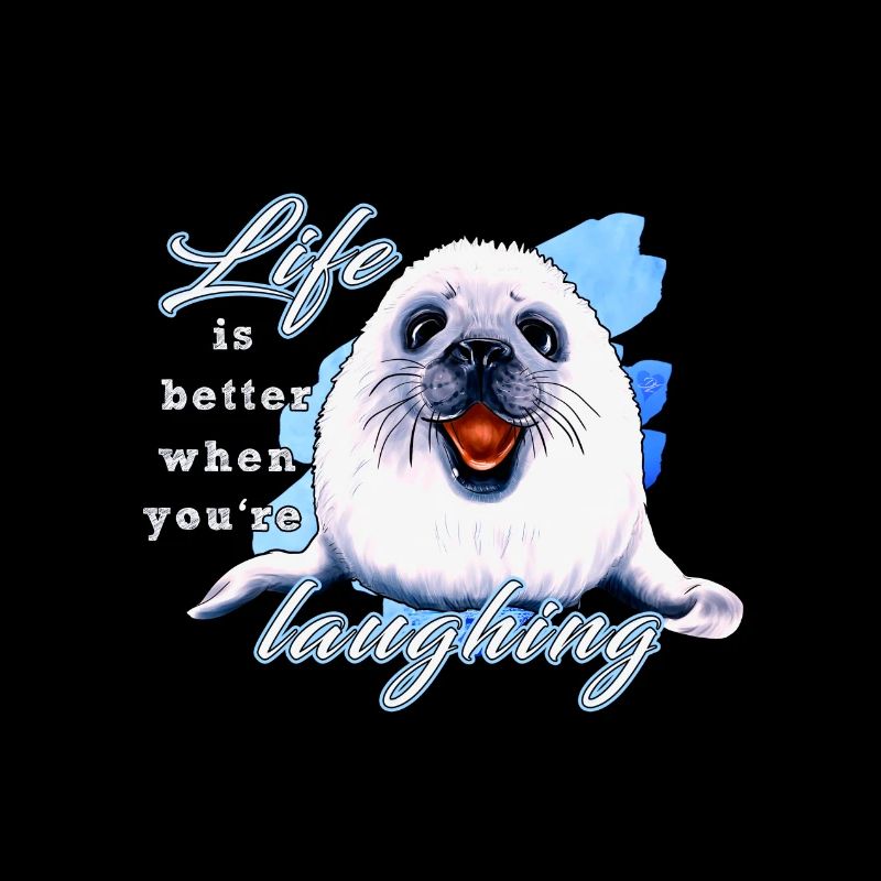 Lachende Robbe | Yolo-Artwork